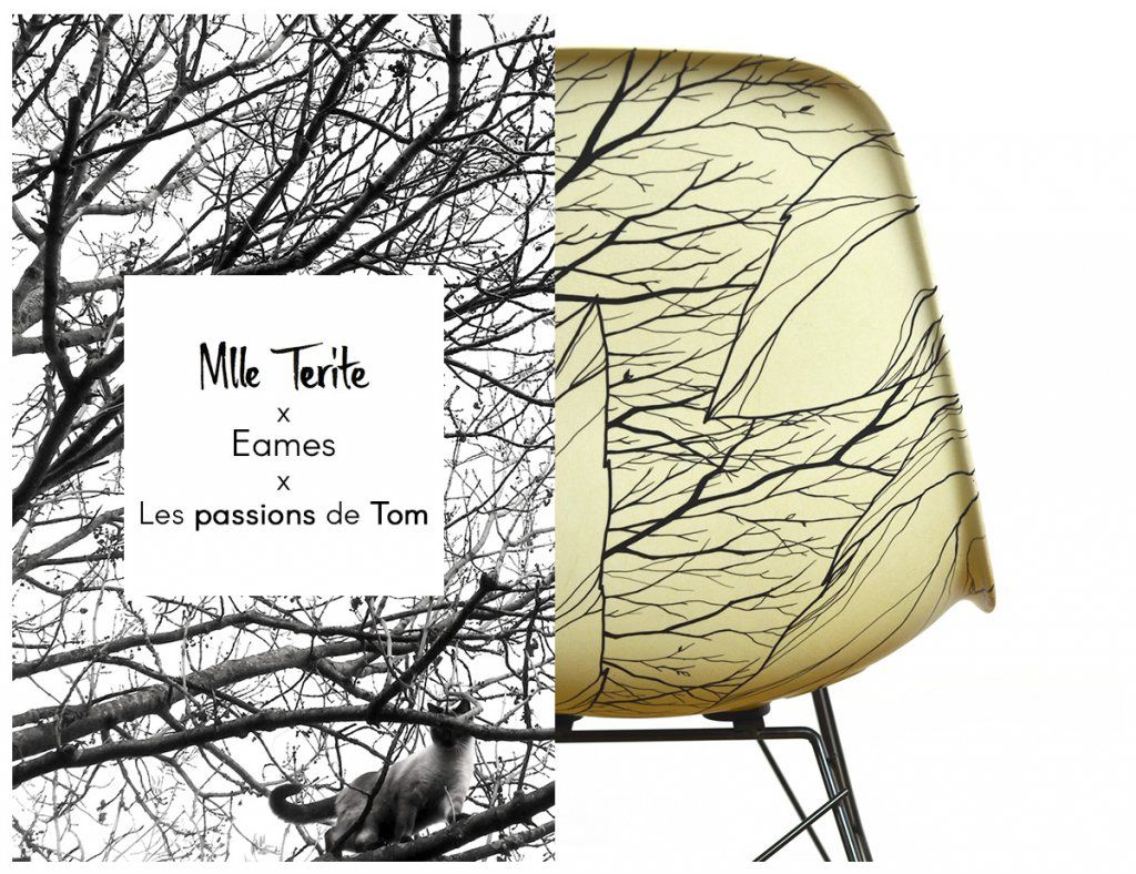 Collaboration Mlle Terite x Eames X Les Passions de Tom //
Modèle unique 
V.1