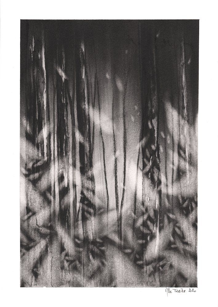 'Un jour d'automne, 17h22'
21×29,7cm, graphite,
2020