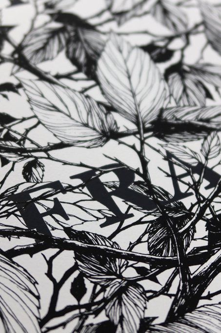 "Etat(s)_LEF"  / black edition - Sérigraphie - 